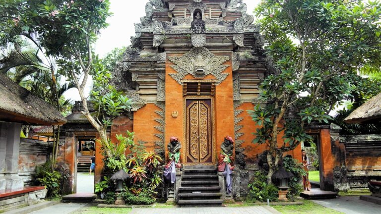 Royal Palace  Puri Saren Agung Ubud Bali Indonesia  BALI 