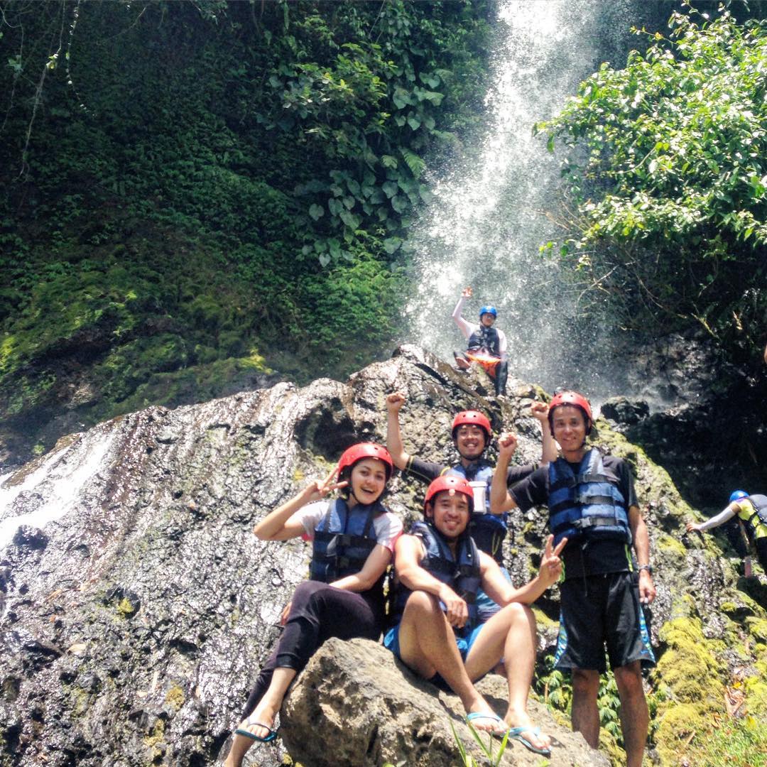 Telaga Waja Waterfall