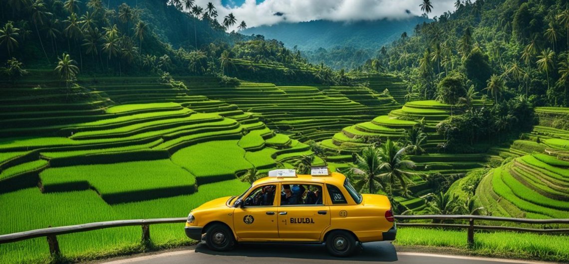 How much taxi from Bali airport to Ubud