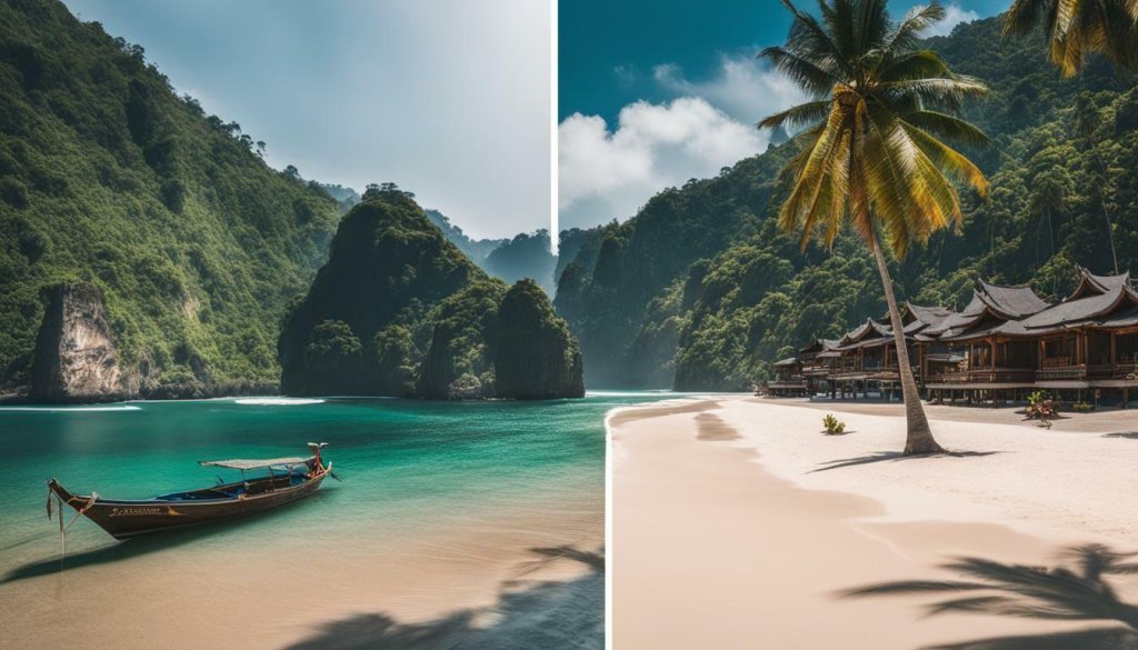 budget comparison bali and thailand