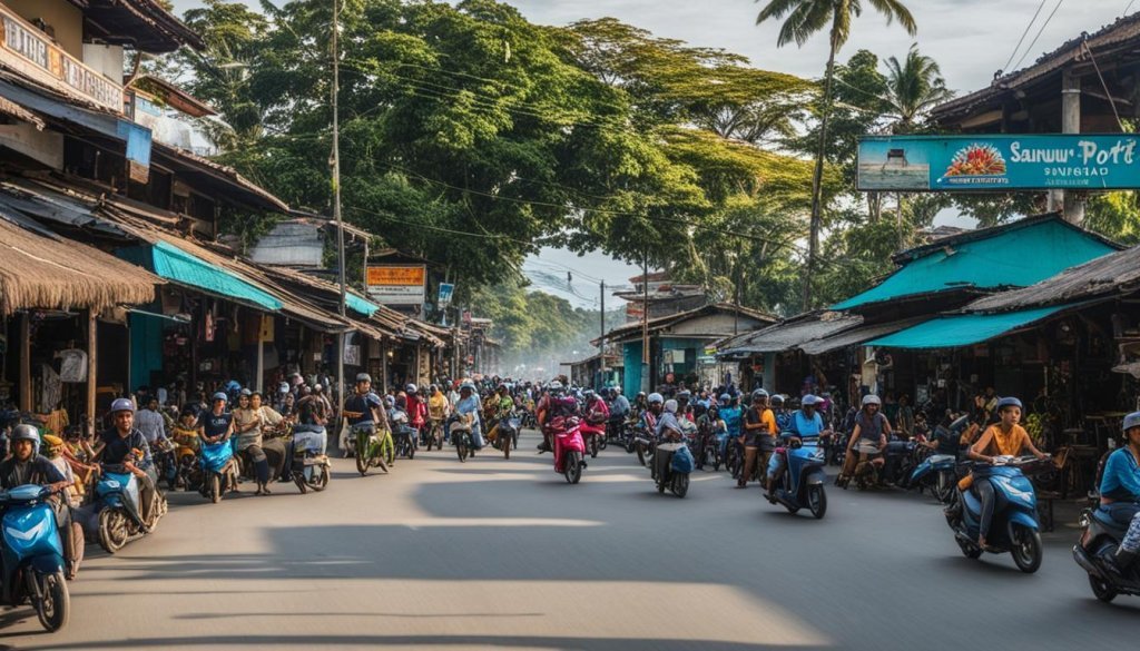 transportation to Sanur port