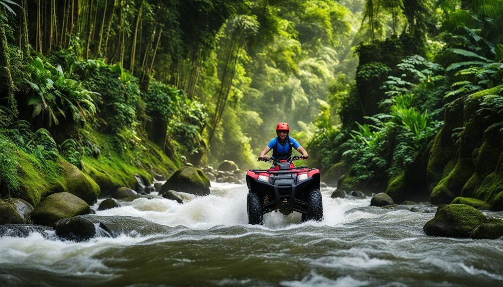 Bali ATV Ride and White Water Rafting Adventure