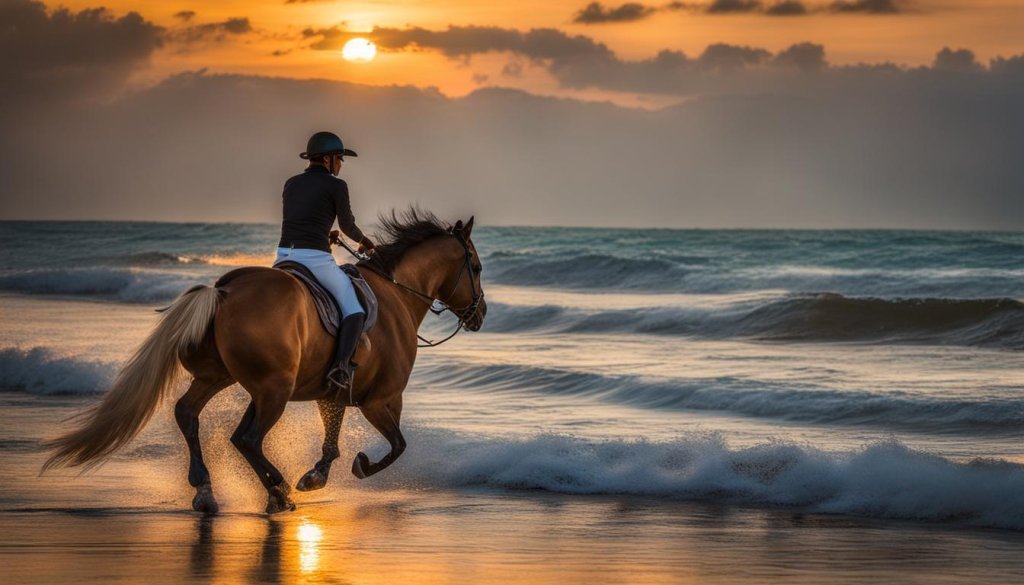 Bali Horse Riding on the Beach