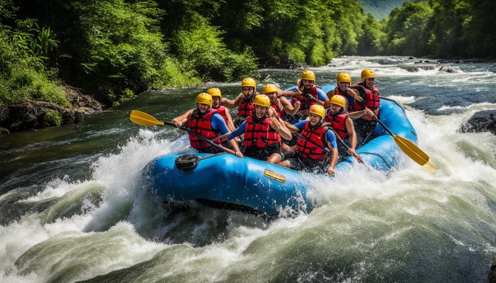 Bali river rafting