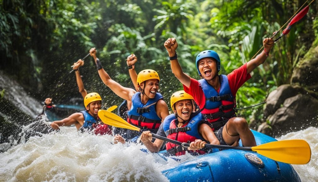 Bali river rafting