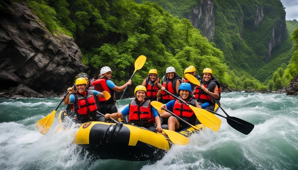 Bali river rafting