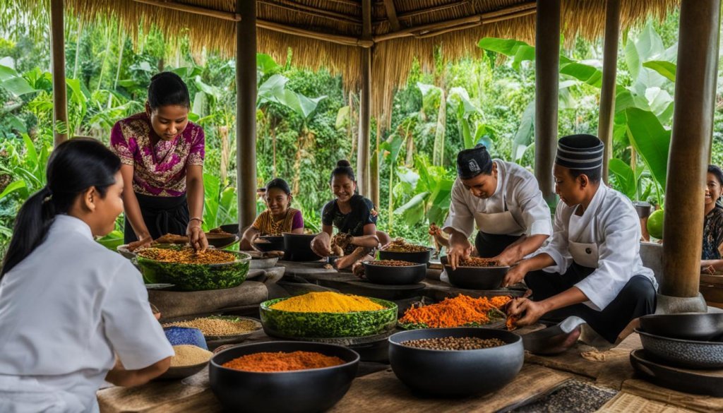 Balinese cooking class