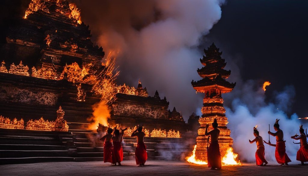 Kecak Fire Dance at Uluwatu Temple