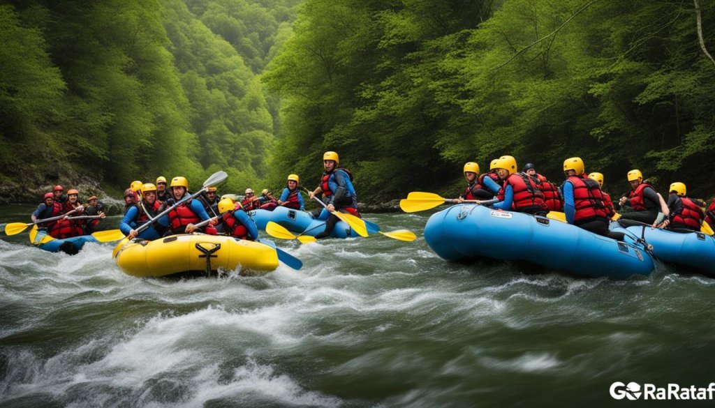 Mason Adventures white water rafting in Bali