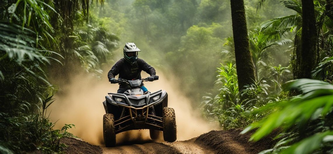 Off-road ATV excursions in Ubud