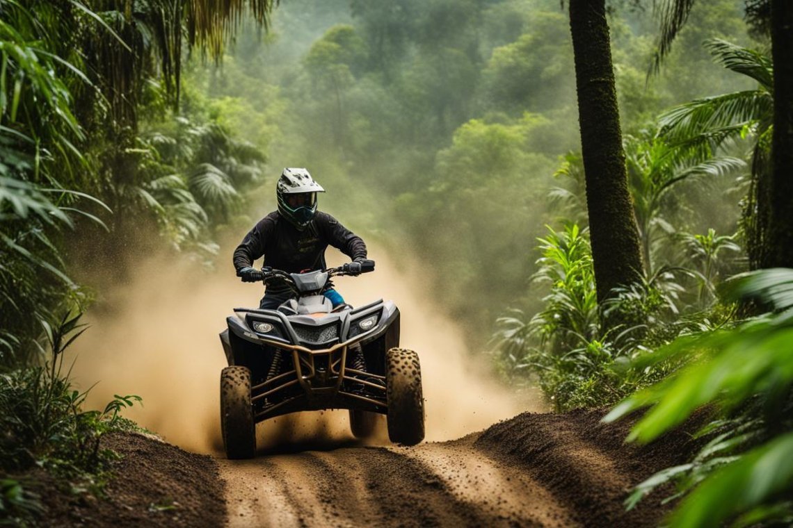 Off-road ATV excursions in Ubud