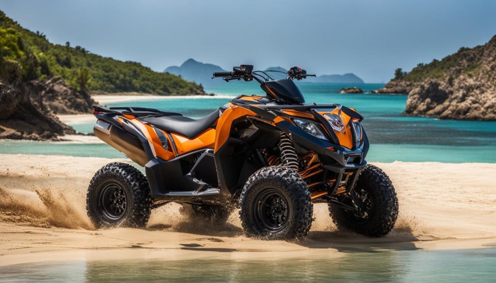 Quad Bike Ride with Snorkeling at Blue Lagoon Beach