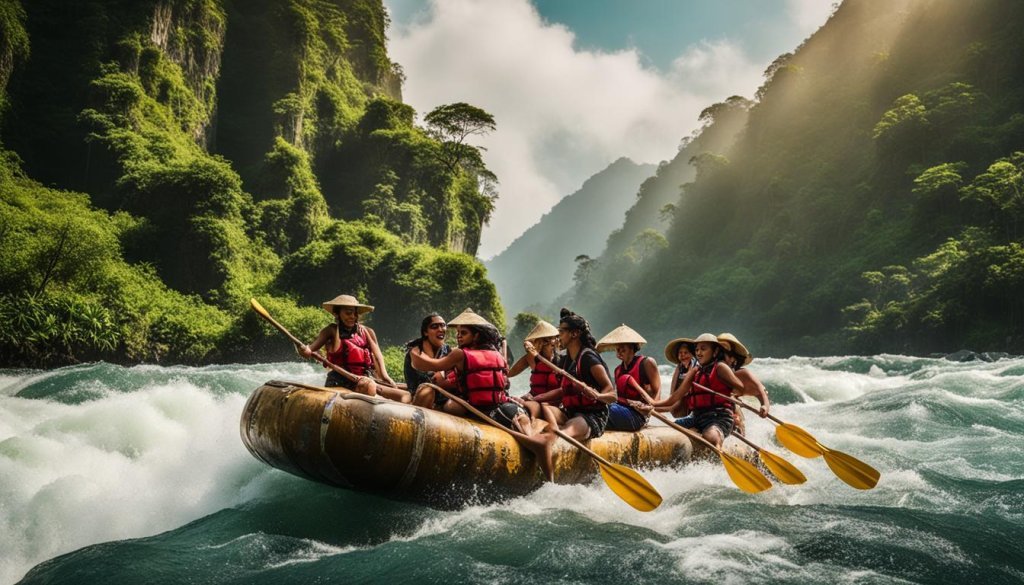 White Water Rafting in Bali