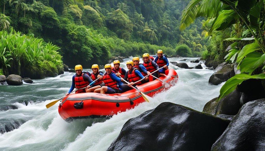 White Water Rafting in Bali