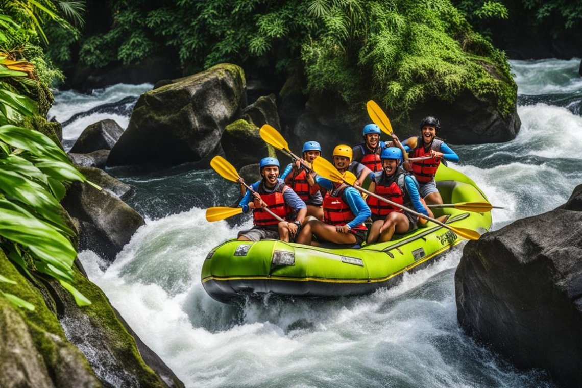 White water rafting Bali
