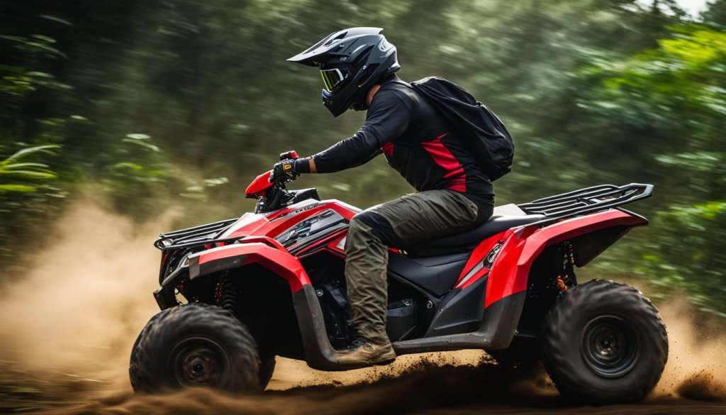 adrenaline-pumping ATV ride