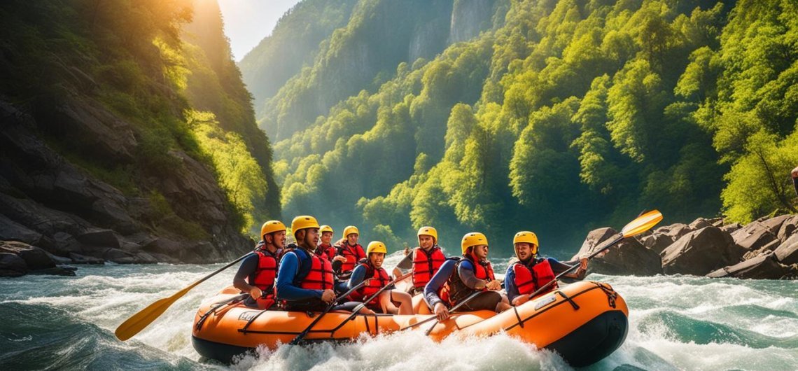 bali outdoor water activities - white water rafting