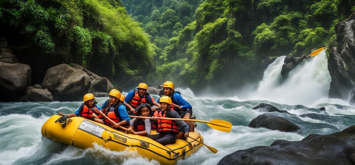 bali water sports - river rafting