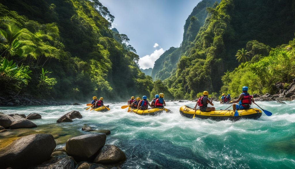 best white water rafting in Bali