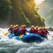 challenging white water rafting in bali