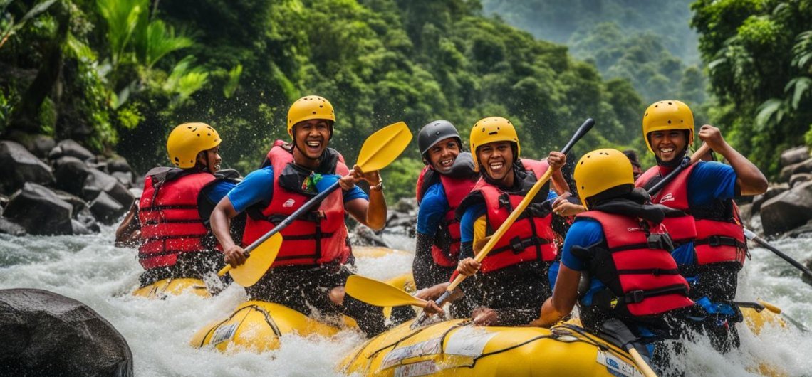 exhilarating rafting trips in bali