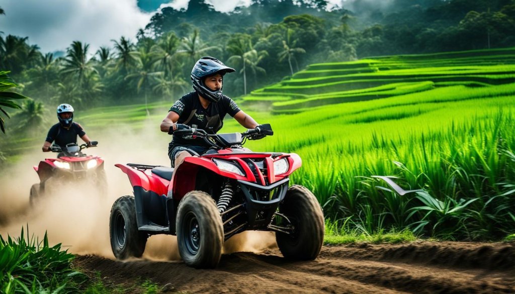 quad biking in Bali