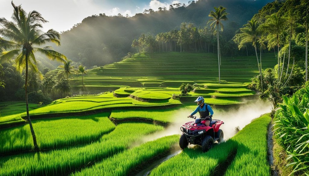 quad biking in Bali