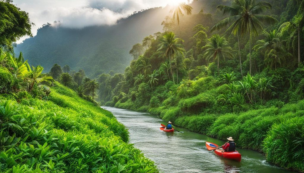 rafting in Bali