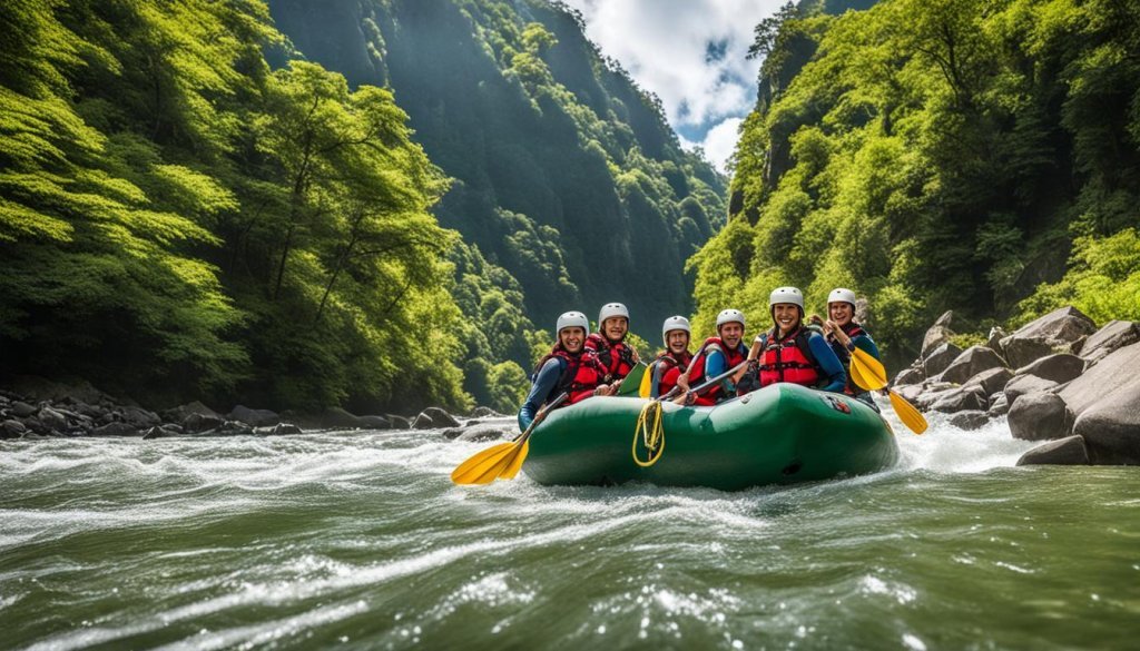 safety of white water rafting in Bali