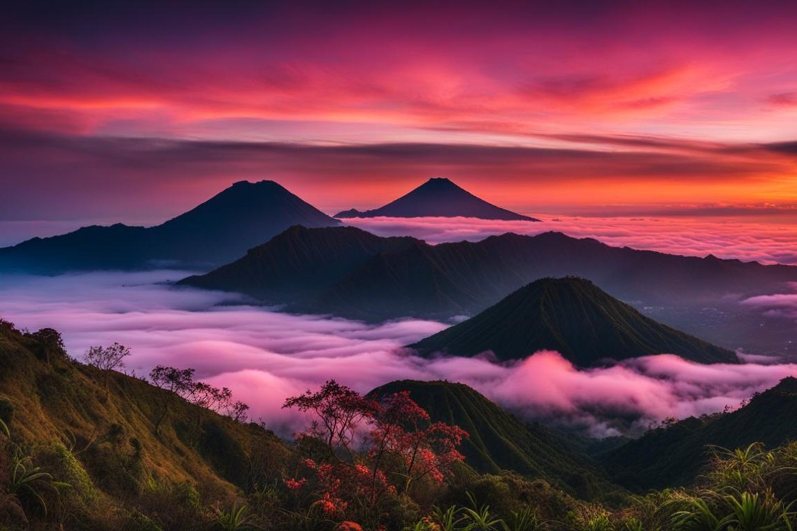 sunrise trek to mount batur