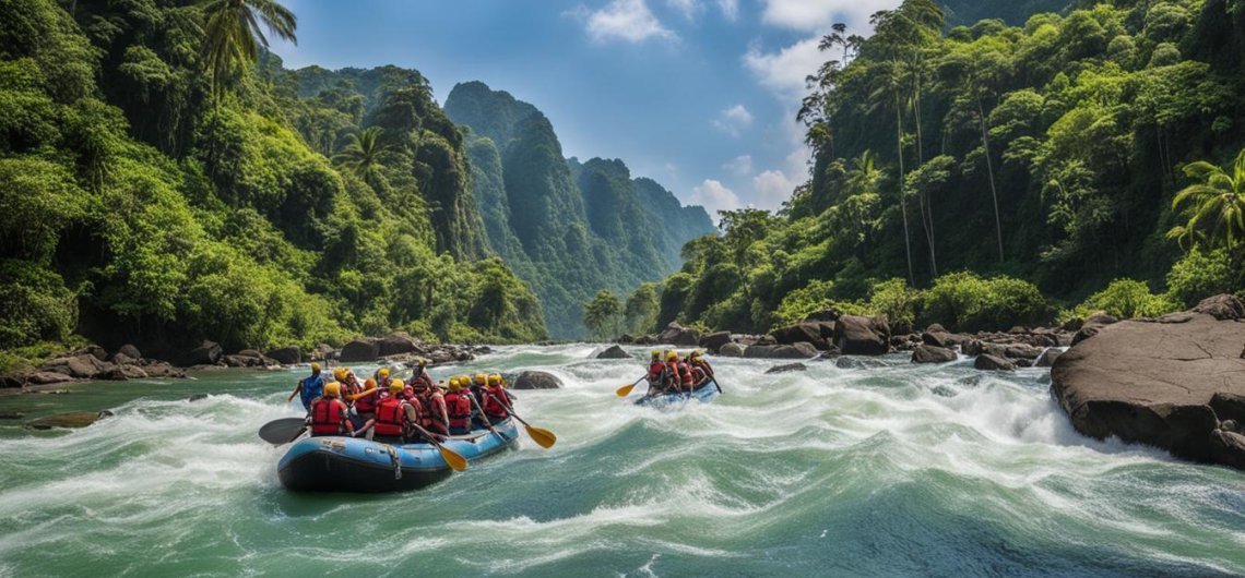 white water rafting excursions in bali