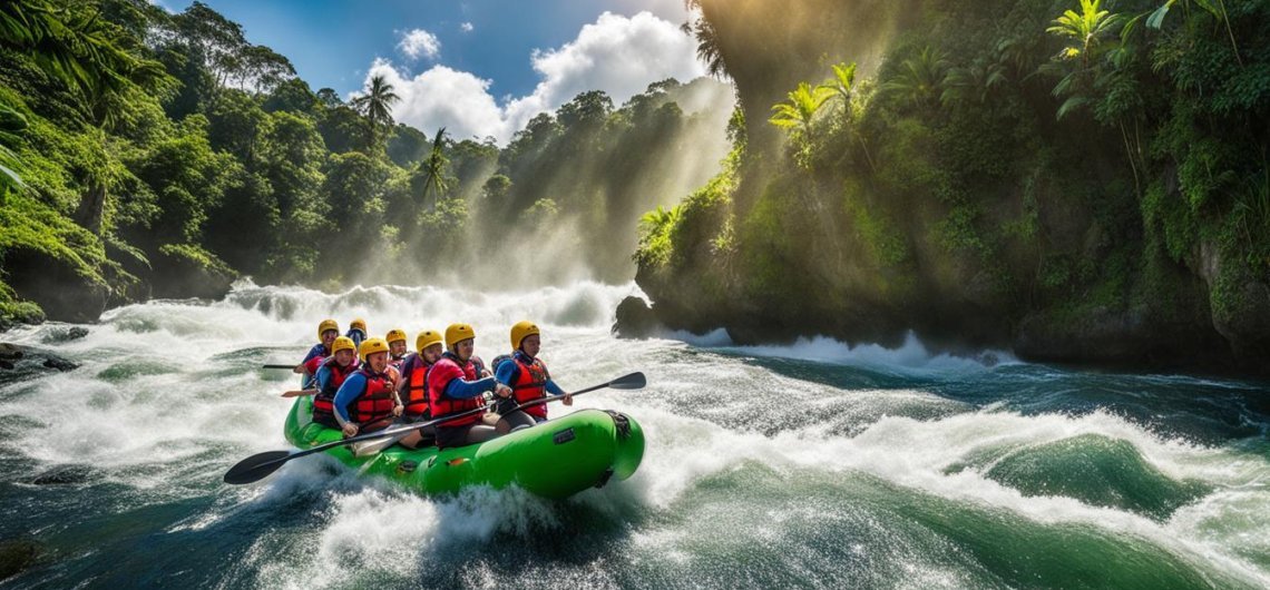 white water rafting tours bali