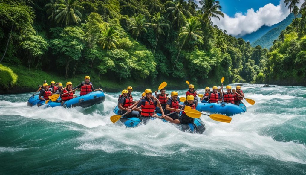 Bali river rafting