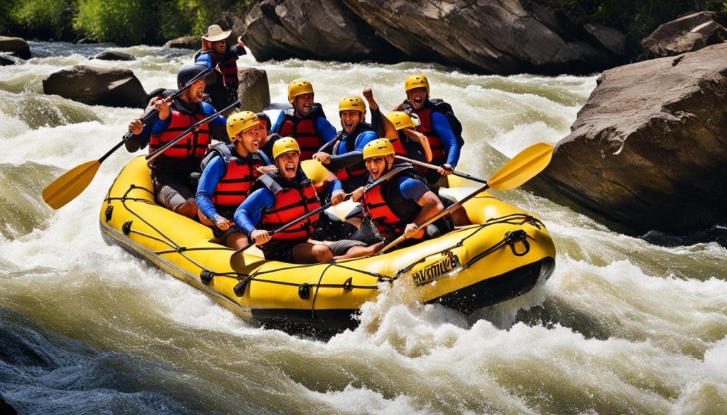 Handling challenging situations in Bali river rafting