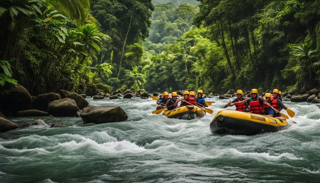 Hydration during river rafting