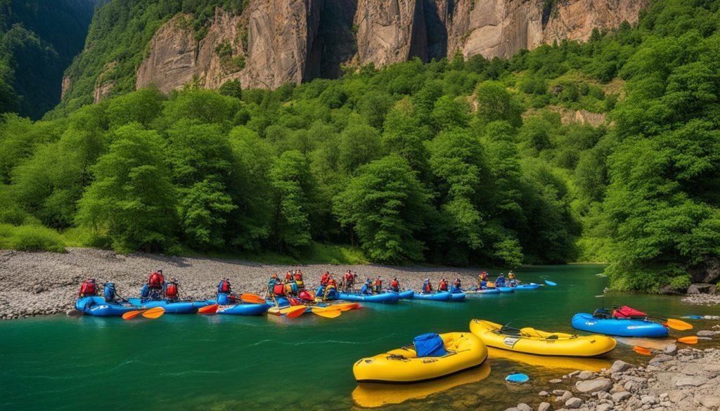 Rafting Equipment Rental