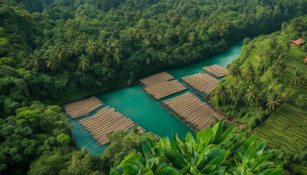 Telaga Waja River