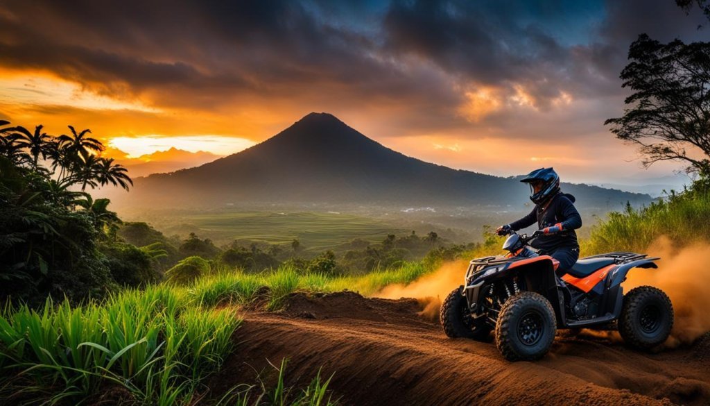 off-road quad biking in Bali