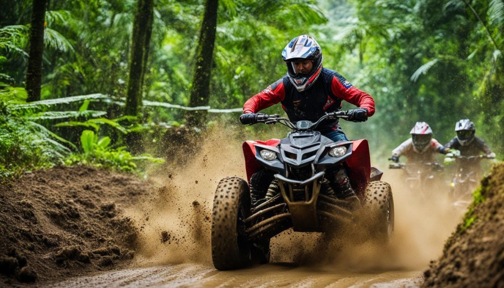 quad biking in Bali