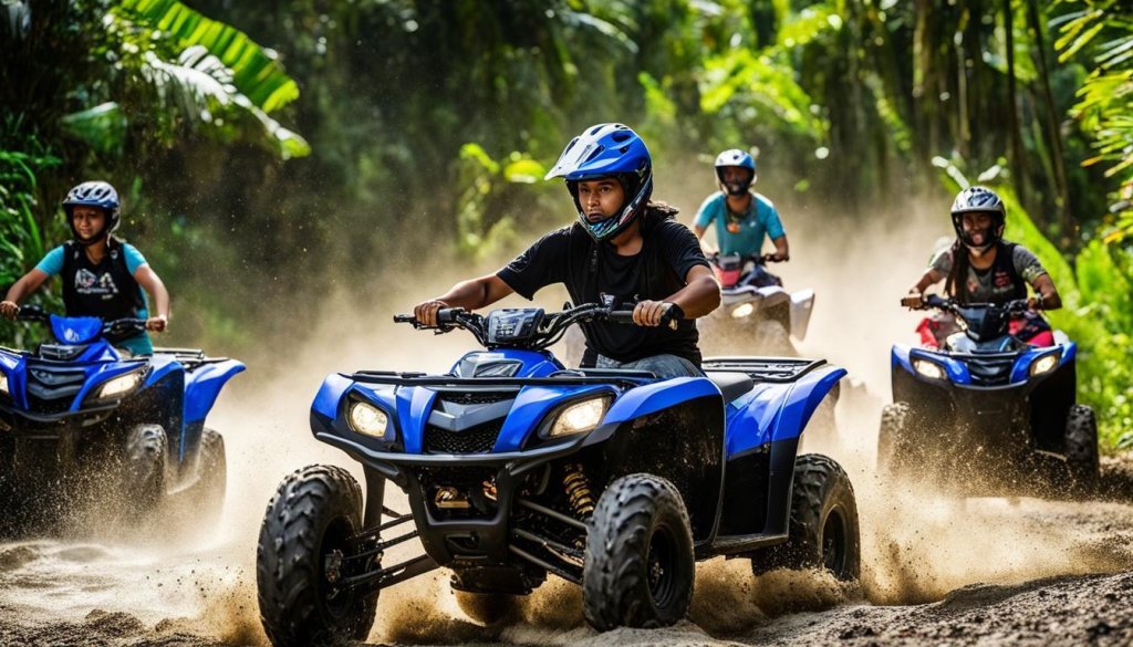 quad biking in Bali