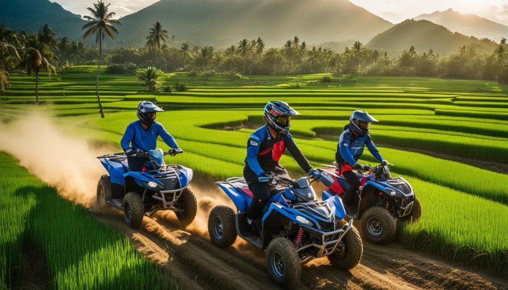 quad biking in Bali