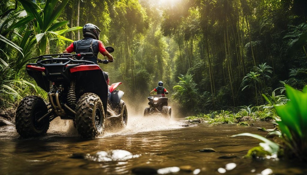 quad biking in Ubud