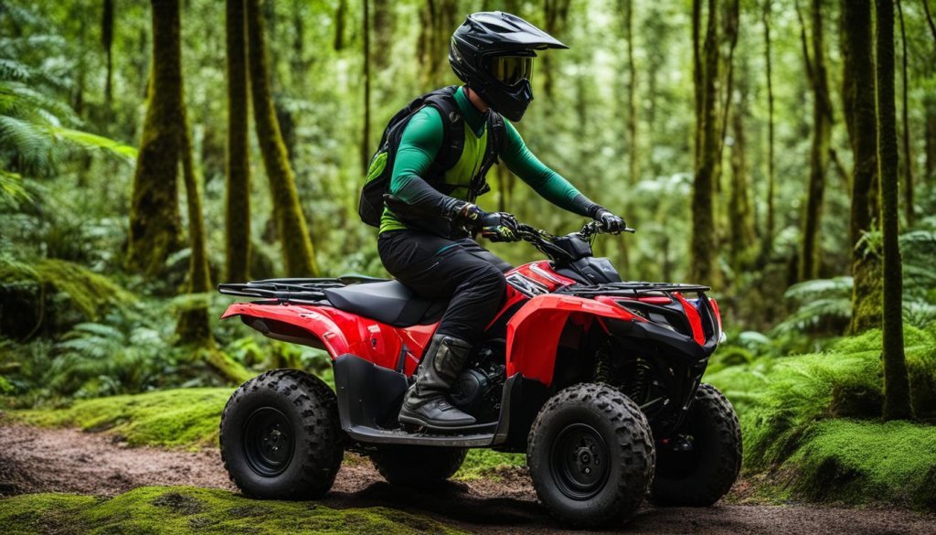 thrilling quad biking in Bali