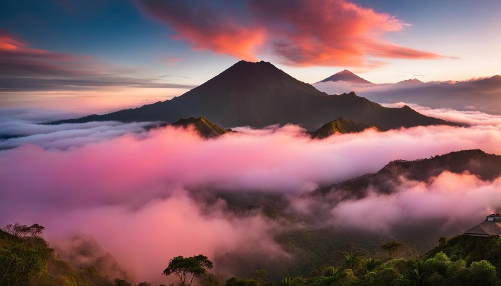 Mount Batur sunrise trekking and hot springs