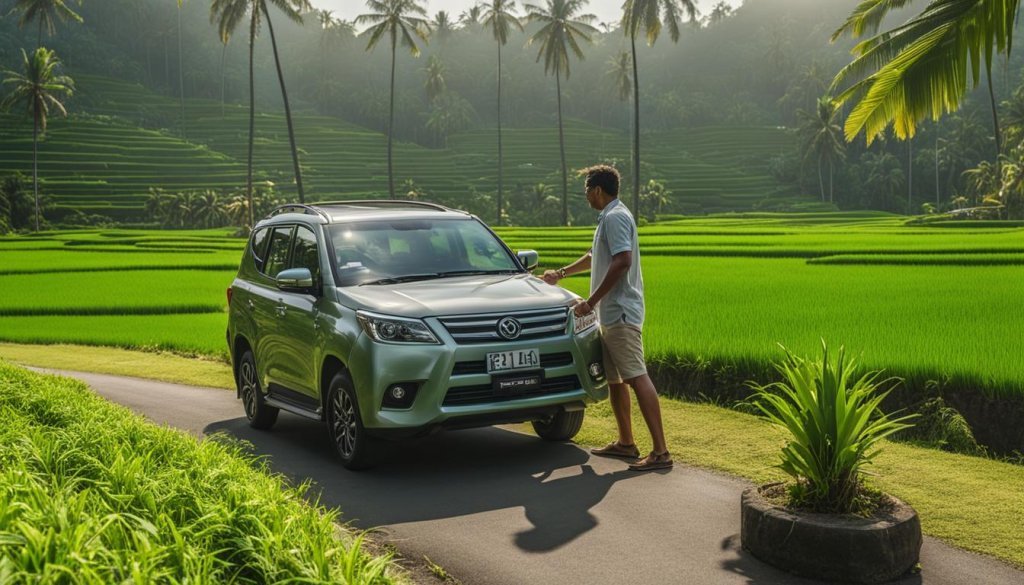 driver tipping in Bali