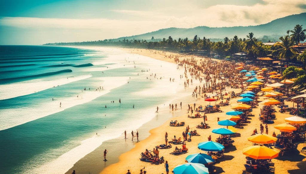 beach activities in Bali