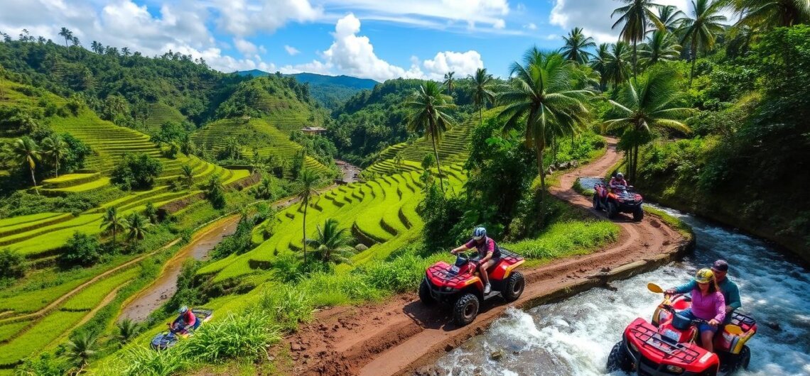 Bali atv rid and rafting adventure