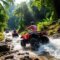 Bali atv with waterfall