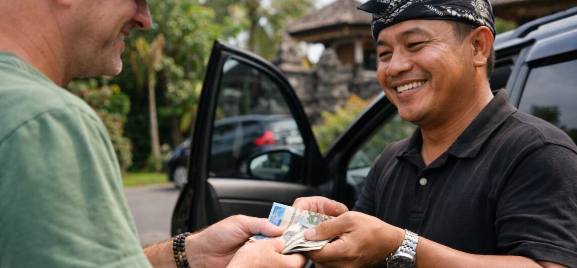 how much do you tip driver in bali